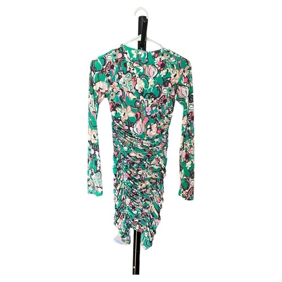 NWT A.L.C. Kiki Jersey Floral Minidress - Picture 2 of 12